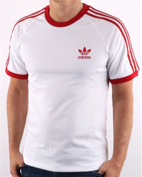 adidas shirt schwarz weiß rot|Adidas T.